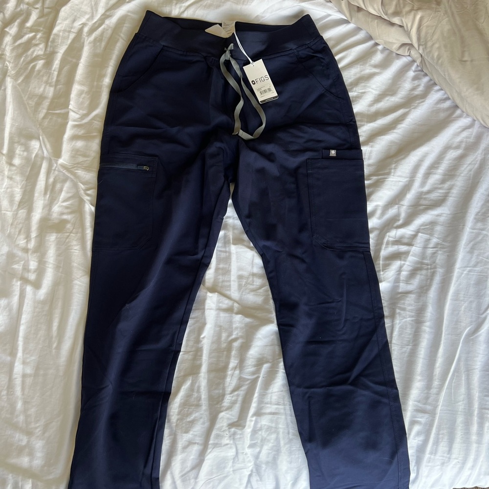 Navy Figs Yola Skinny Scrub Pants